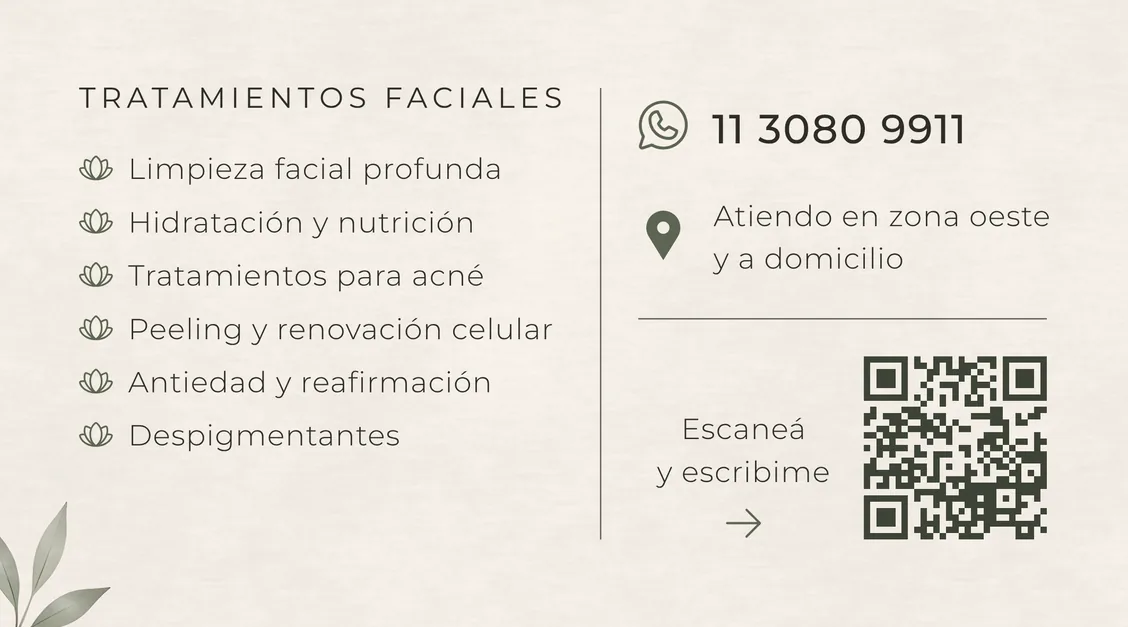 Tarjeta con QR · dorso